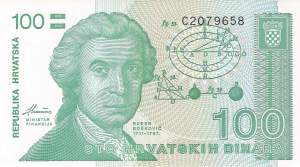 Kroatien p20 100 Kuna 1991